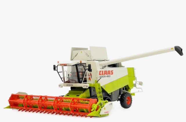 Claas Lexion 460 Terra Trac + C750 - 1:32